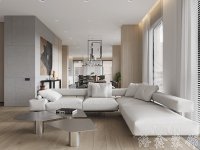 現代清新家居裝修裝飾室內設計效果-E305-2